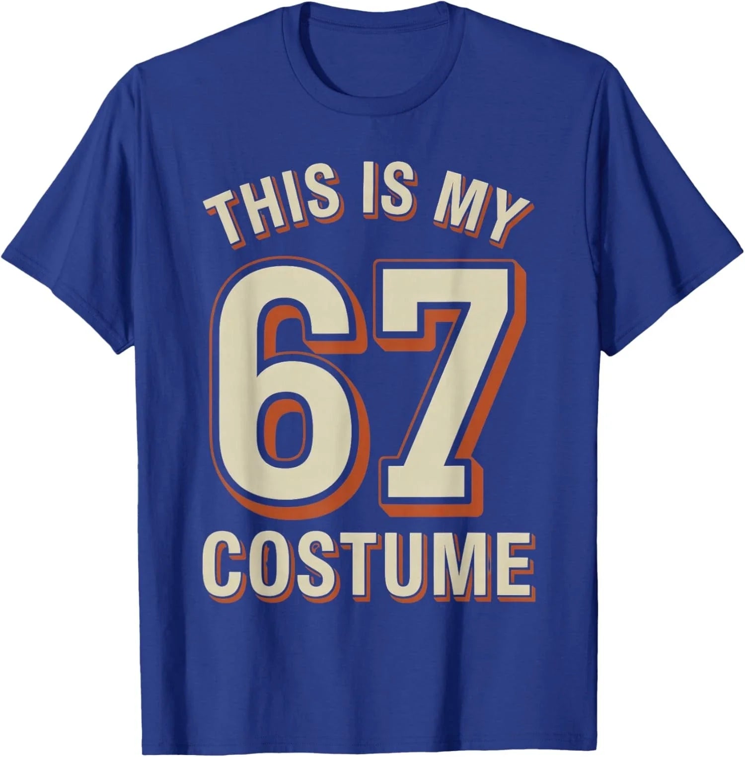 This is My Halloween 67 Funny Lazy Costume - Adult & Kids T-Shirts, Sweatshirts & Hoodies apparel design preview 1