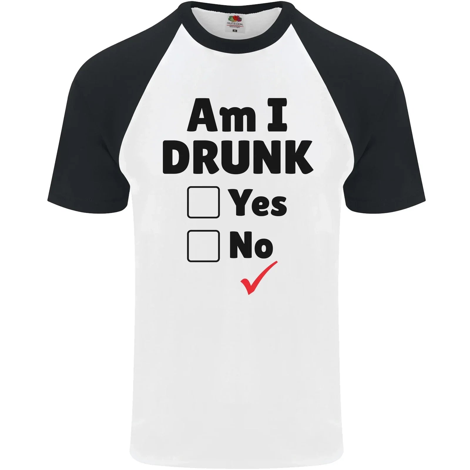 Am I Drunk Funny Beer Alcohol Wine Guiness Mens S/S - Adult & Kids T-Shirts, Sweatshirts & Hoodies apparel design preview 1