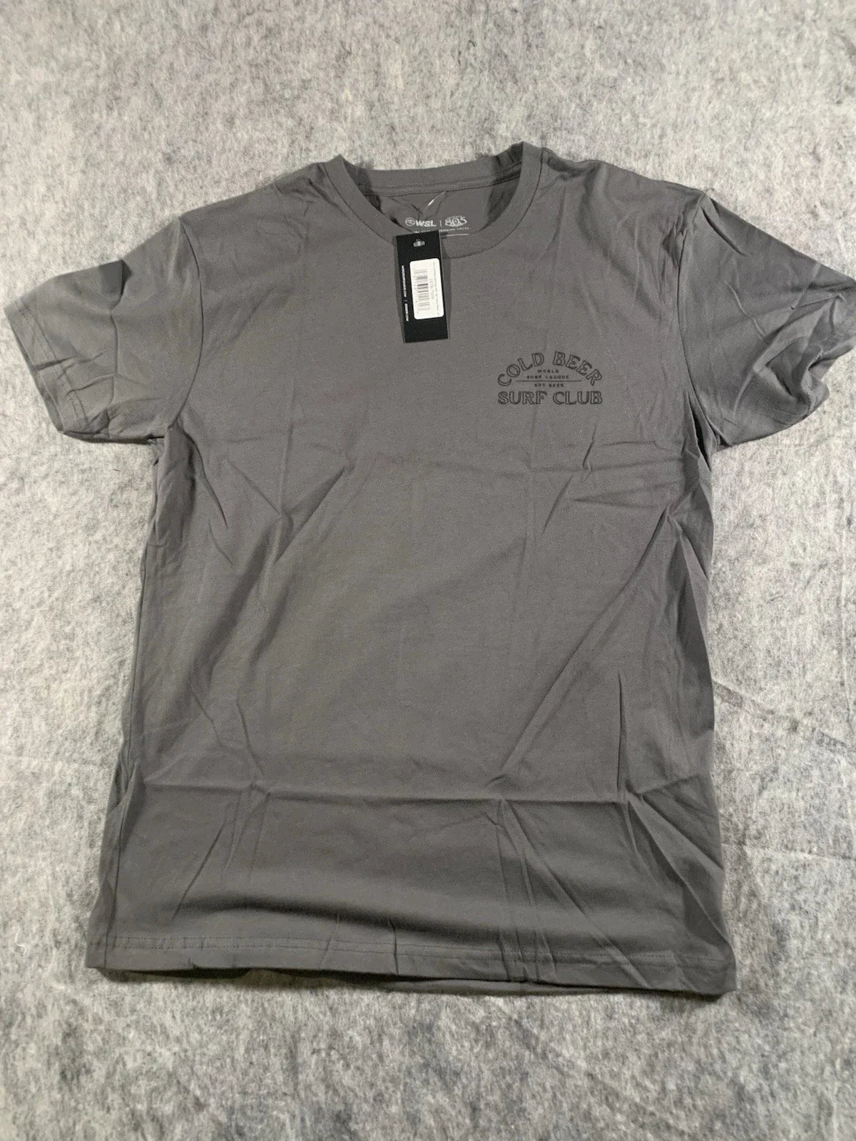 NWT WSL 805 "Cold Beer Surf Club" Heavy Metal BRAND - Adult & Kids T-Shirts, Sweatshirts & Hoodies apparel design preview 1