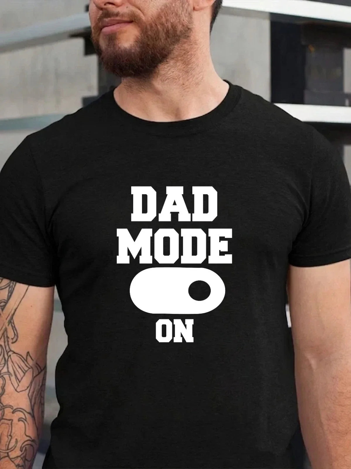 Dad Mode On Funny Joke Friend Father's Day Gift Top - Adult & Kids T-Shirts, Sweatshirts & Hoodies apparel design preview 1
