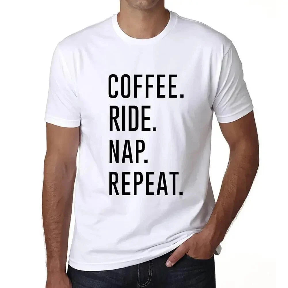 ULTRABASIC men's coffee walk nap rehearsal ride - Adult & Kids T-Shirts, Sweatshirts & Hoodies apparel design preview 1