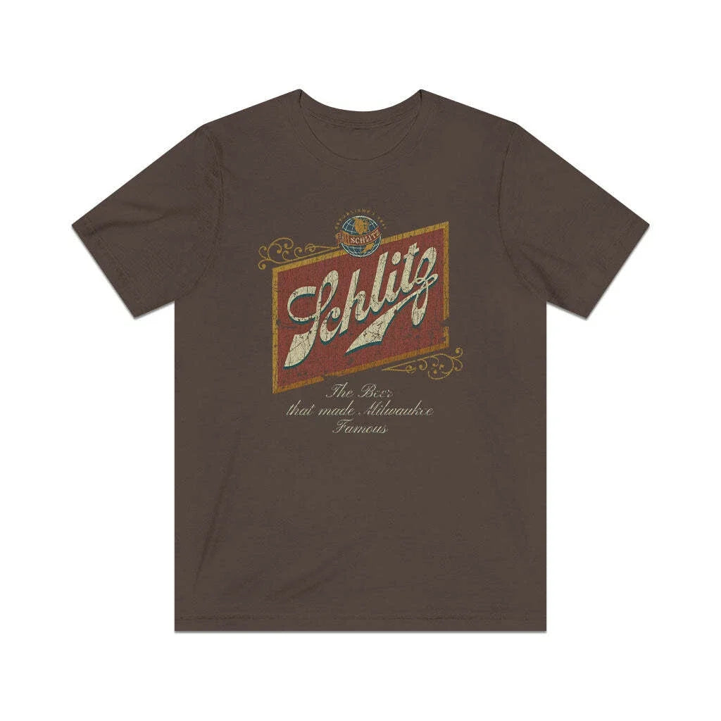 Schlitz Beer Milwaukee 1849 Vintage Men's - Adult & Kids T-Shirts, Sweatshirts & Hoodies apparel design preview 1