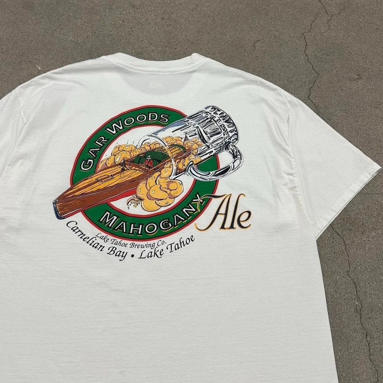 Vintage Mahogany Ale Beer Racing - Adult & Kids T-Shirts, Sweatshirts & Hoodies apparel design preview 1