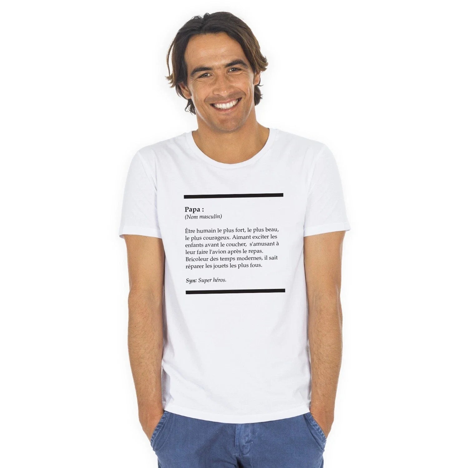 Men's Short Sleeve White, DEFINITION DAD - Adult & Kids T-Shirts, Sweatshirts & Hoodies apparel design preview 1