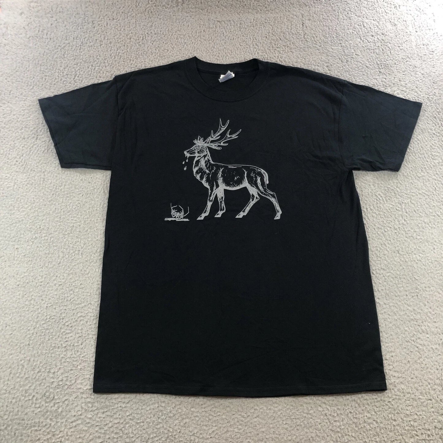 Jagermeister Men's L Black Graphic Print Bar Pub - Adult & Kids T-Shirts, Sweatshirts & Hoodies apparel design preview 1