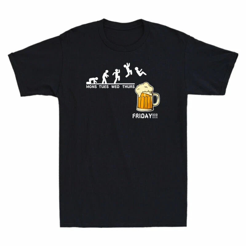 Wed Beer Funny Lovers Friday Tues Mons Gift Thurs - Adult & Kids T-Shirts, Sweatshirts & Hoodies apparel design preview 1