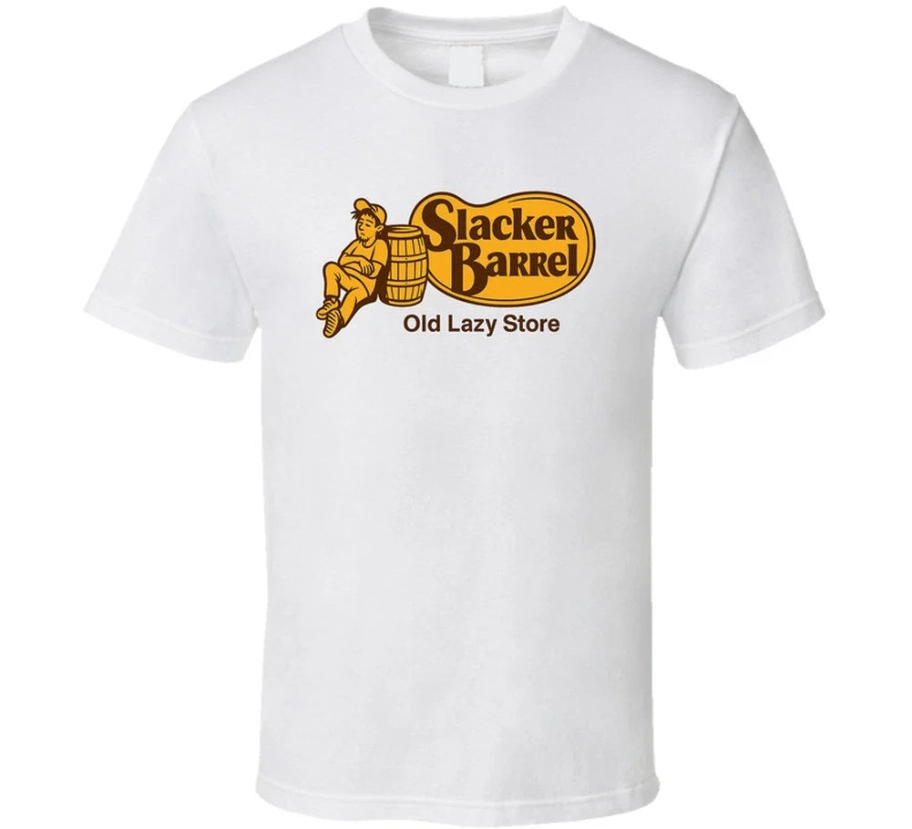 Slacker Barrel Old Lazy Store Parody - Adult & Kids T-Shirts, Sweatshirts & Hoodies apparel design preview 1