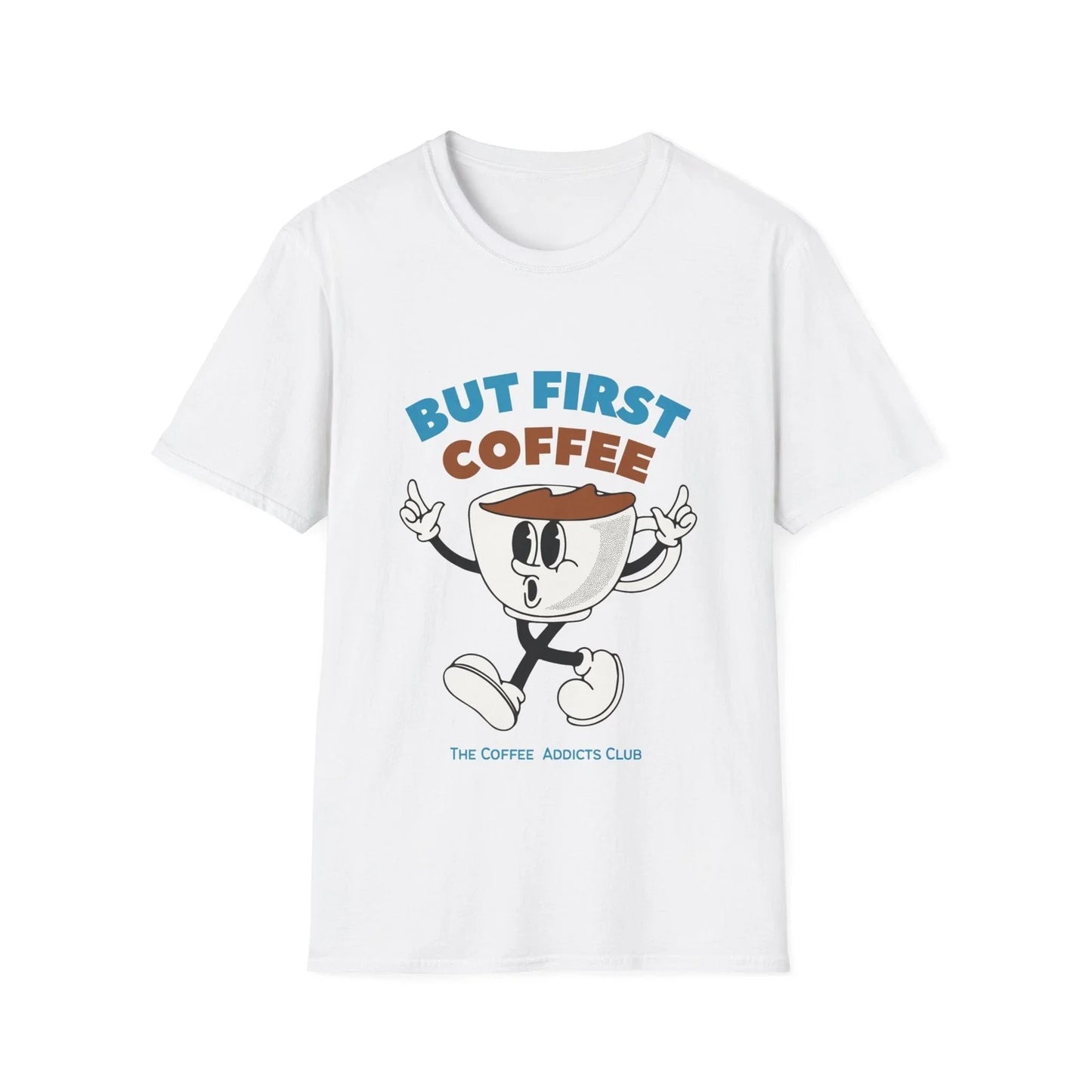 But First Coffee - Adult & Kids T-Shirts, Sweatshirts & Hoodies apparel design preview 1