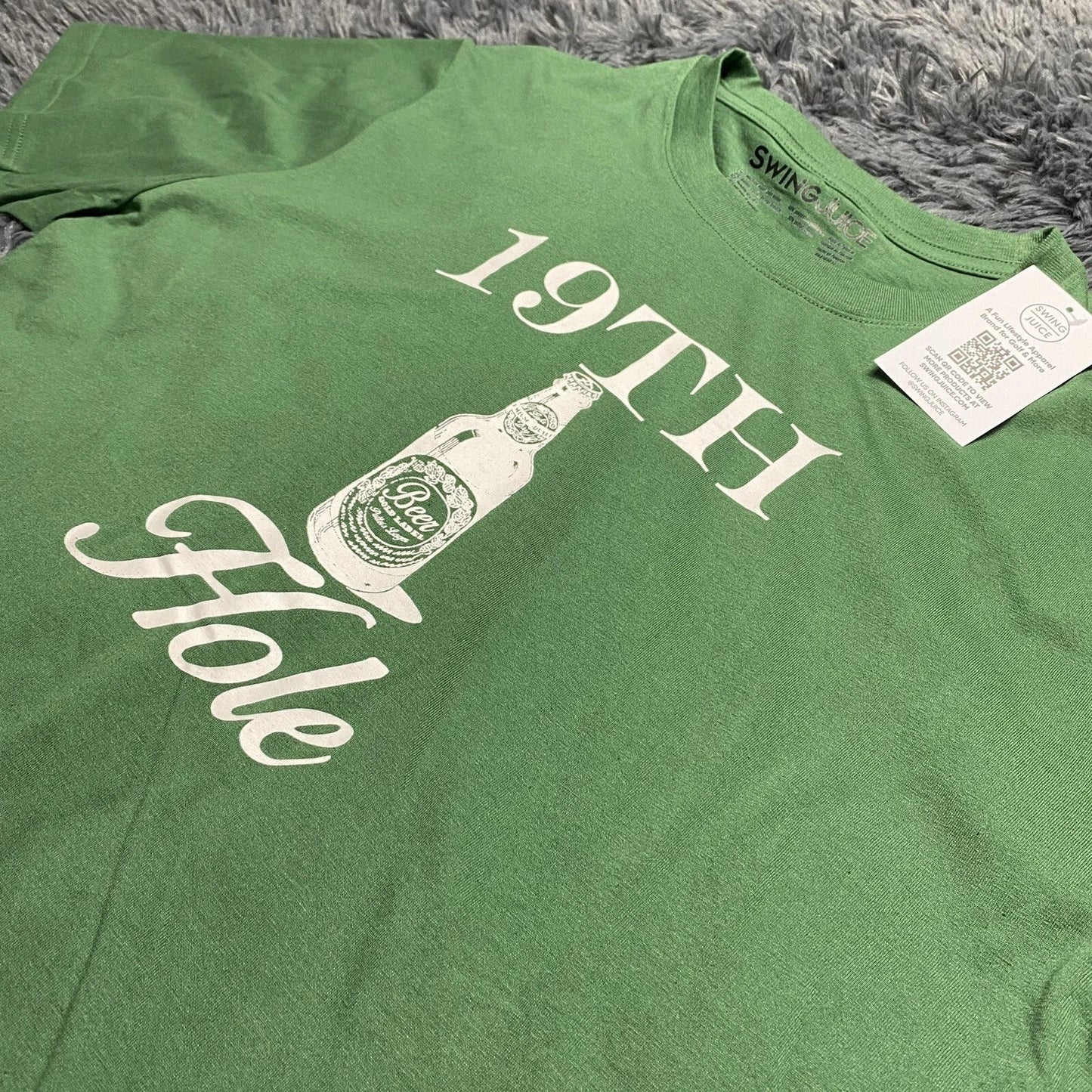 Swing Juice Mens Funny 19th Hole Beer Golf Short - Adult & Kids T-Shirts, Sweatshirts & Hoodies apparel design preview 1