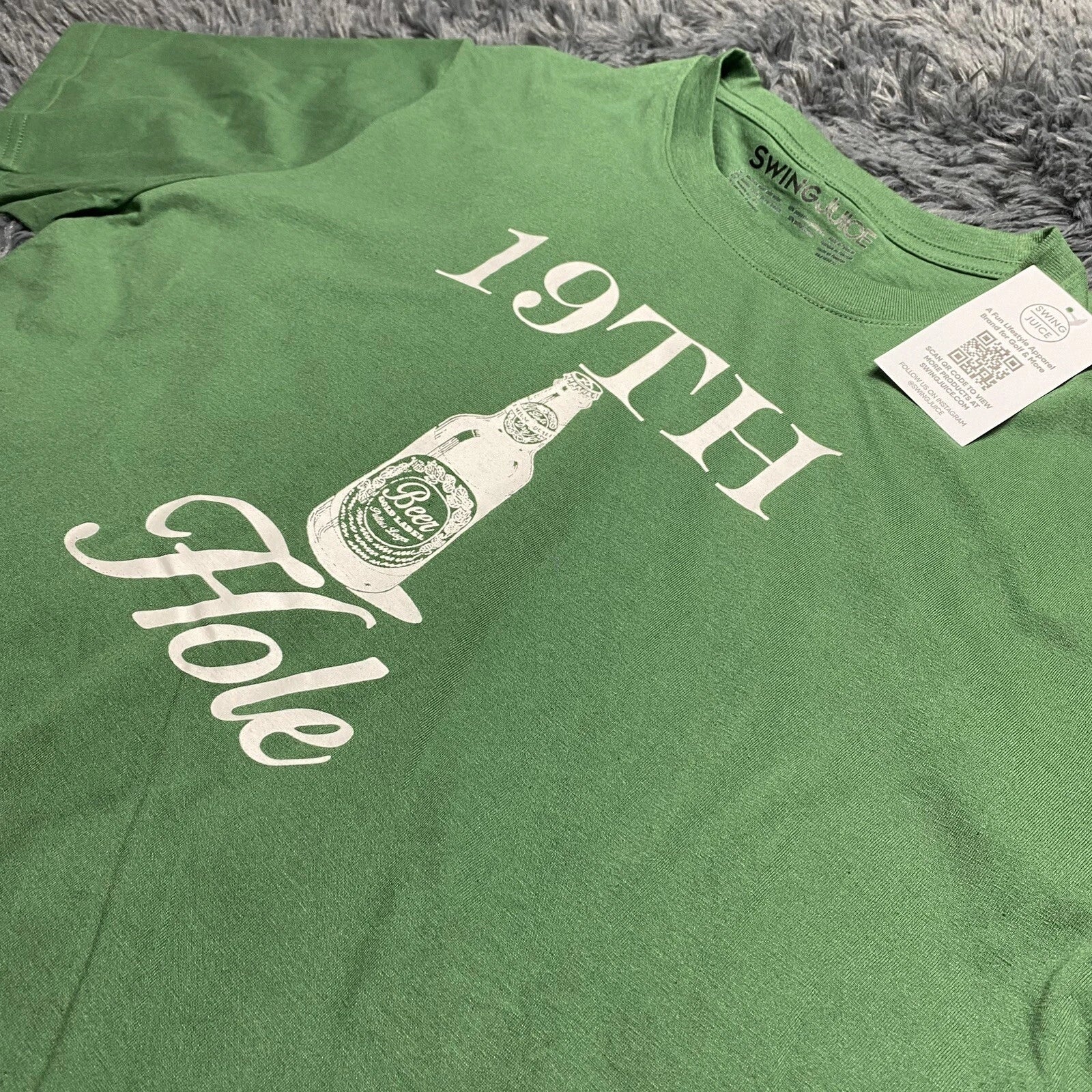 Swing Juice Mens Funny 19th Hole Beer Golf Short - Adult & Kids T-Shirts, Sweatshirts & Hoodies apparel design preview 1