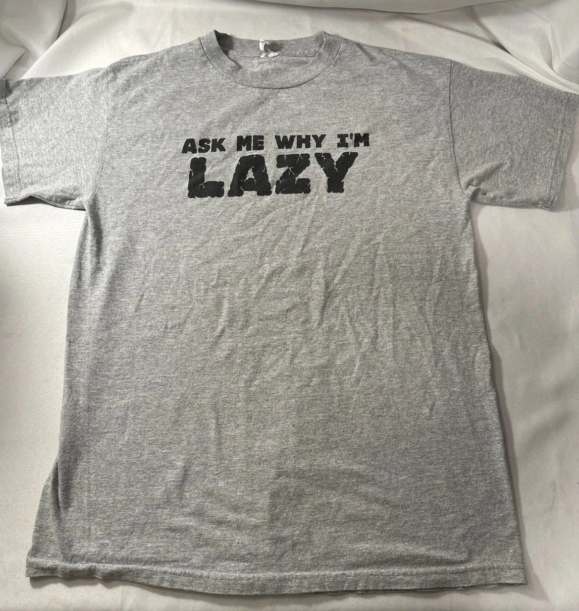 "Ask Me Why I'm Lazy" Funny Flipup Sloth Zoo Animal - Adult & Kids T-Shirts, Sweatshirts & Hoodies apparel design preview 1