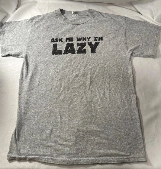 "Ask Me Why I'm Lazy" Funny Flipup Sloth Zoo Animal - Adult & Kids T-Shirts, Sweatshirts & Hoodies apparel design preview 1