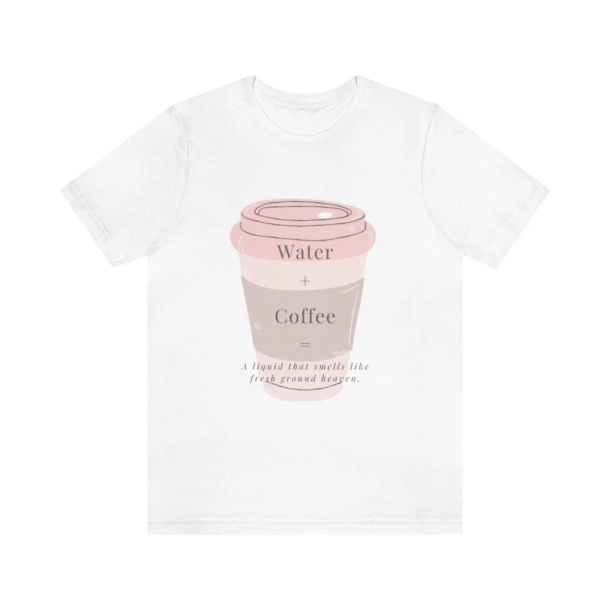 Water Coffee Unisex Short Sleeve - Adult & Kids T-Shirts, Sweatshirts & Hoodies apparel design preview 1