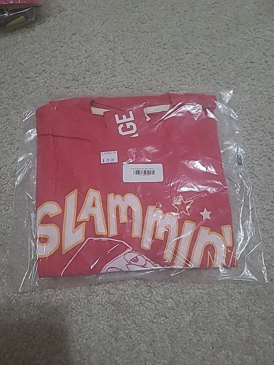 Homage Slammin With Sauerkraut Saul Size S NIP - Adult & Kids T-Shirts, Sweatshirts & Hoodies apparel design preview 1