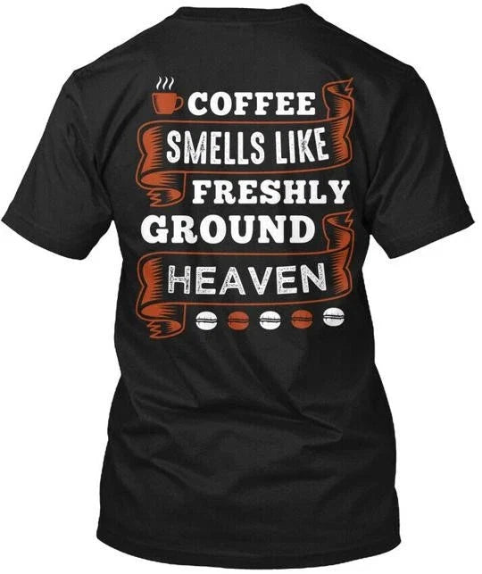 Funny Coffee T Made in the USA Size S to 5XL - Adult & Kids T-Shirts, Sweatshirts & Hoodies apparel design preview 1