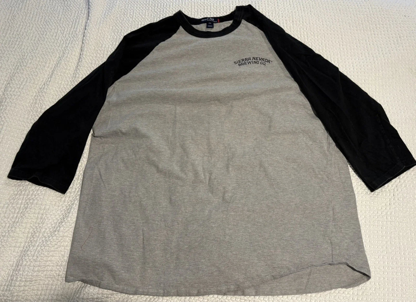 2000s Sierra Nevada Mens 2XL Baseball 3/4 Sleeve - Adult & Kids T-Shirts, Sweatshirts & Hoodies apparel design preview 1