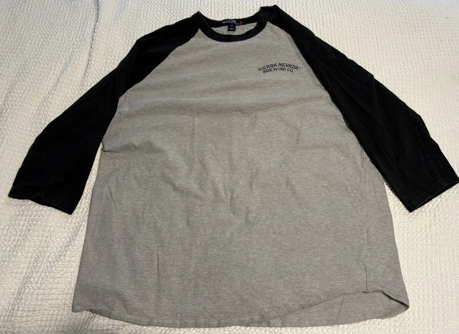 2000s Sierra Nevada Mens 2XL Baseball 3/4 Sleeve - Adult & Kids T-Shirts, Sweatshirts & Hoodies apparel design preview 1