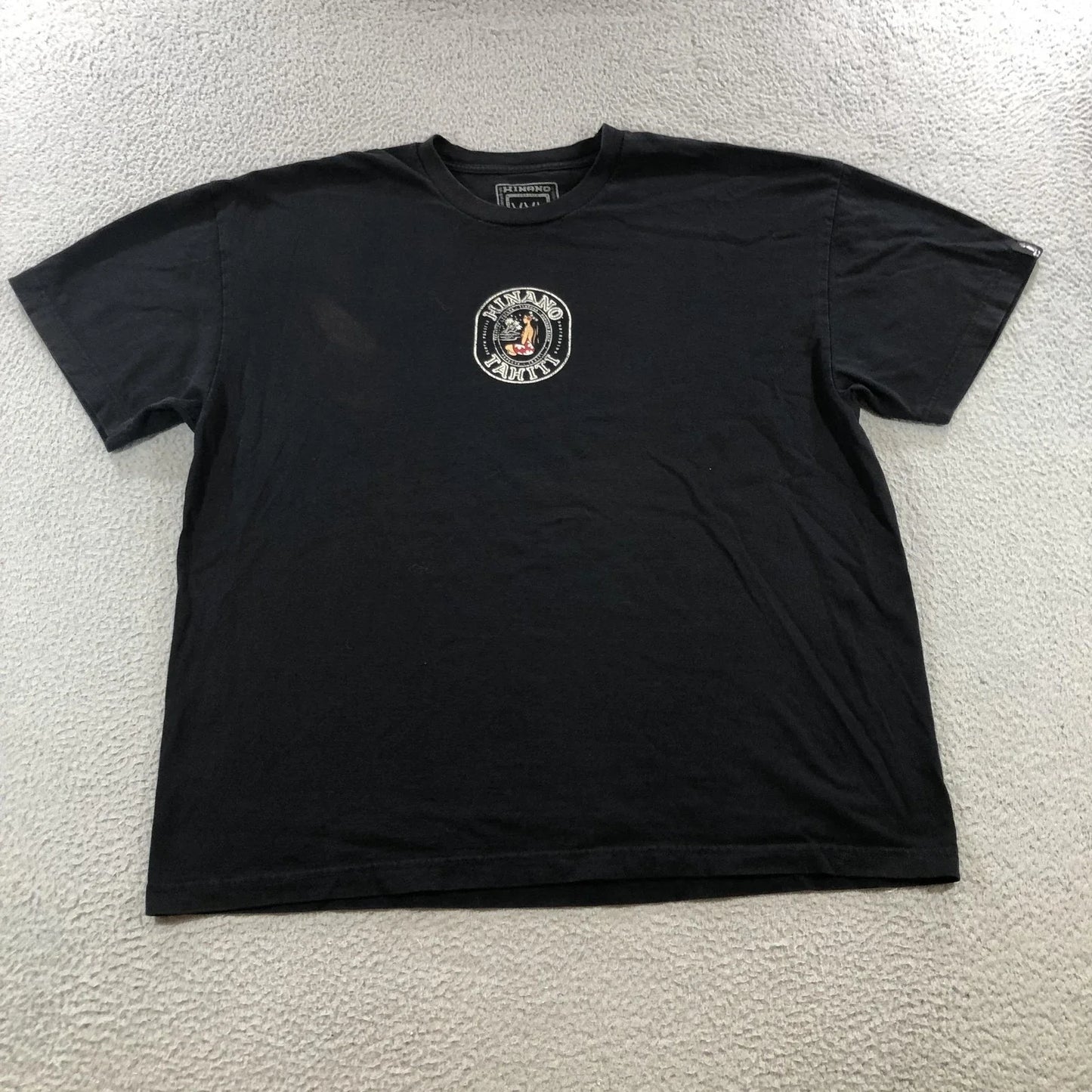 Hinano Tahiti Mens 2XL Black Short Sleeve Graphic - Adult & Kids T-Shirts, Sweatshirts & Hoodies apparel design preview 1