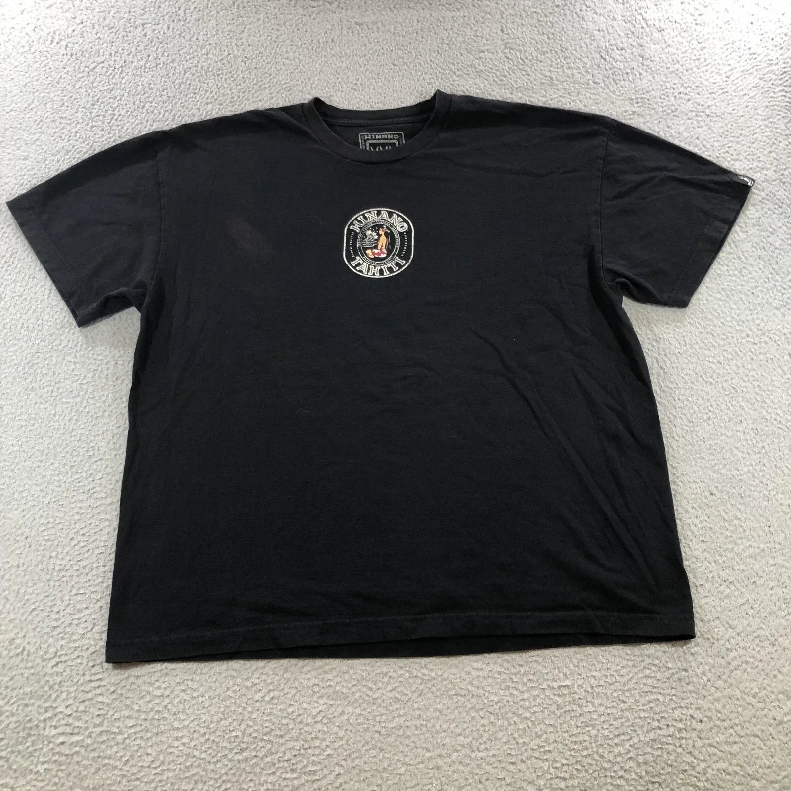 Hinano Tahiti Mens 2XL Black Short Sleeve Graphic - Adult & Kids T-Shirts, Sweatshirts & Hoodies apparel design preview 1