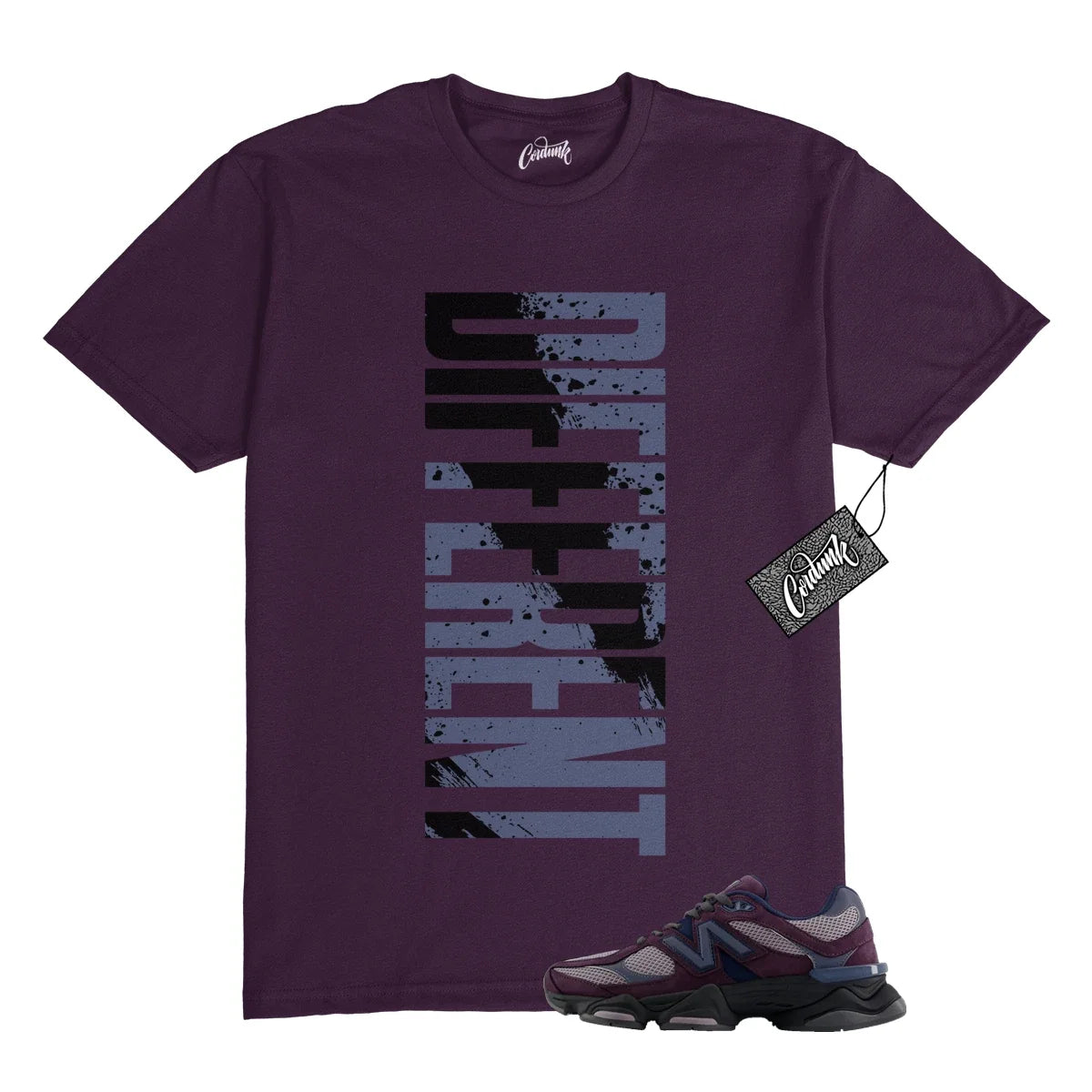9060 Plum Brown Ice Wine Dark Arctic Grey to Match - Adult & Kids T-Shirts, Sweatshirts & Hoodies apparel design preview 1