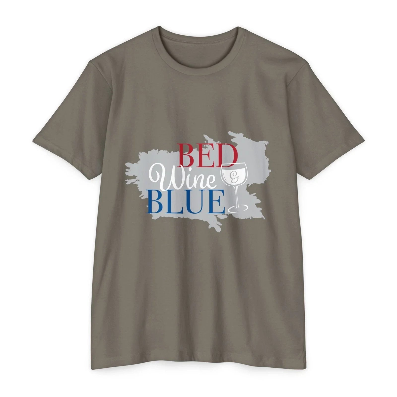 Bed Wine Blue Graphic Soft Lightweight Cotton Blend - Adult & Kids T-Shirts, Sweatshirts & Hoodies apparel design preview 1