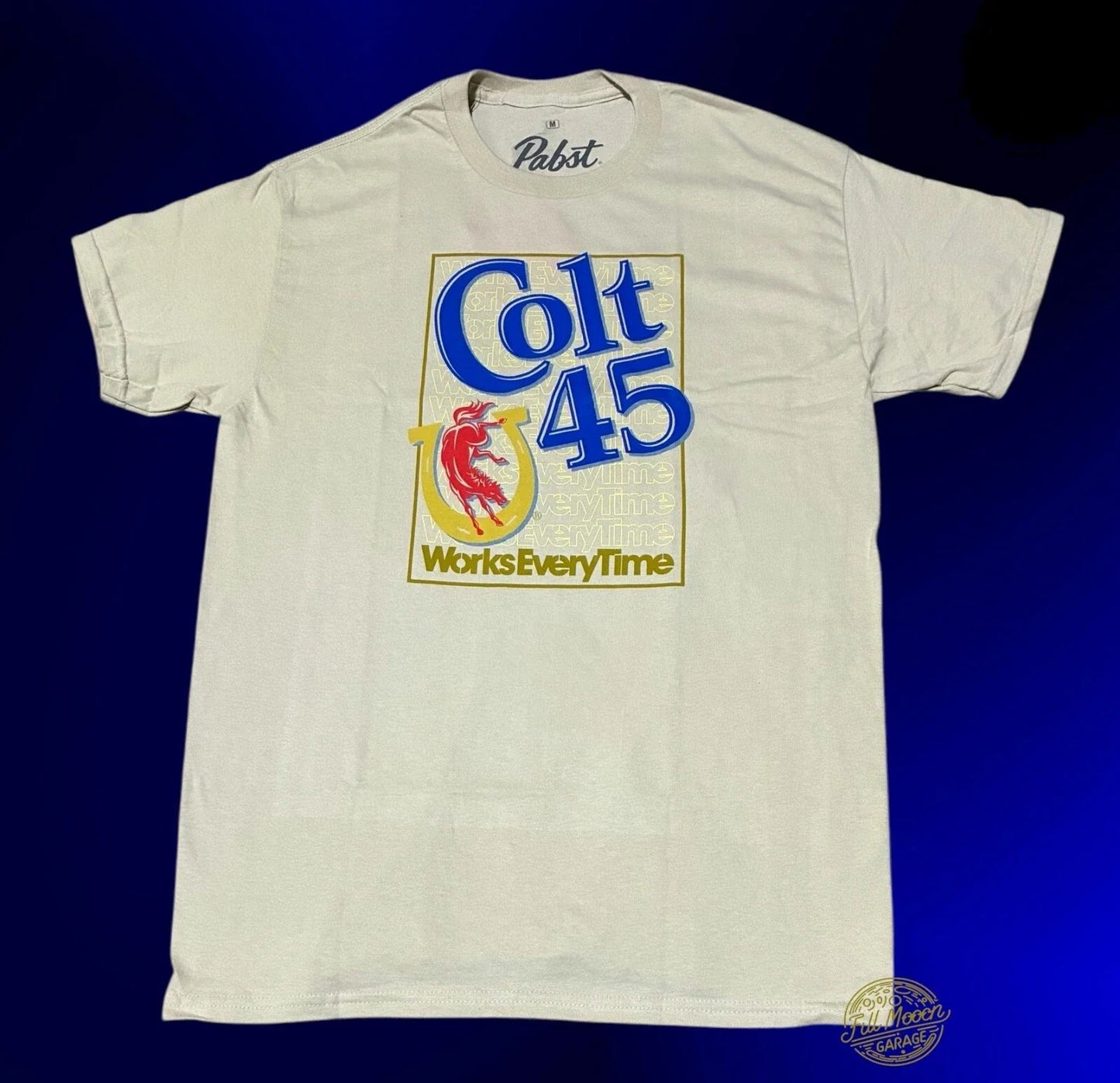 New Colt 45 Malt Liquor Works Every Time Men's - Adult & Kids T-Shirts, Sweatshirts & Hoodies apparel design preview 1