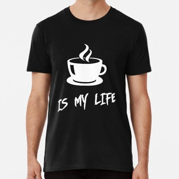 Coffee is my life S-5XL Best - Adult & Kids T-Shirts, Sweatshirts & Hoodies apparel design preview 1