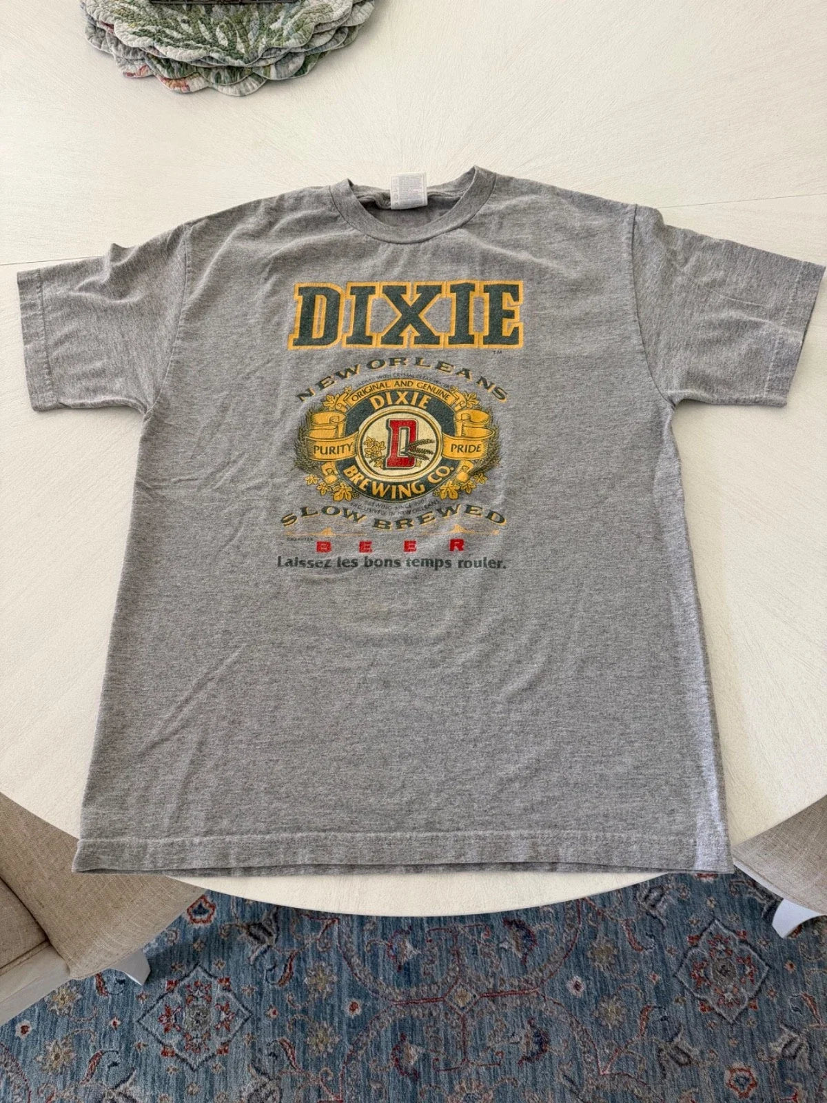 Vintage Dixie Beer Large - Adult & Kids T-Shirts, Sweatshirts & Hoodies apparel design preview 1