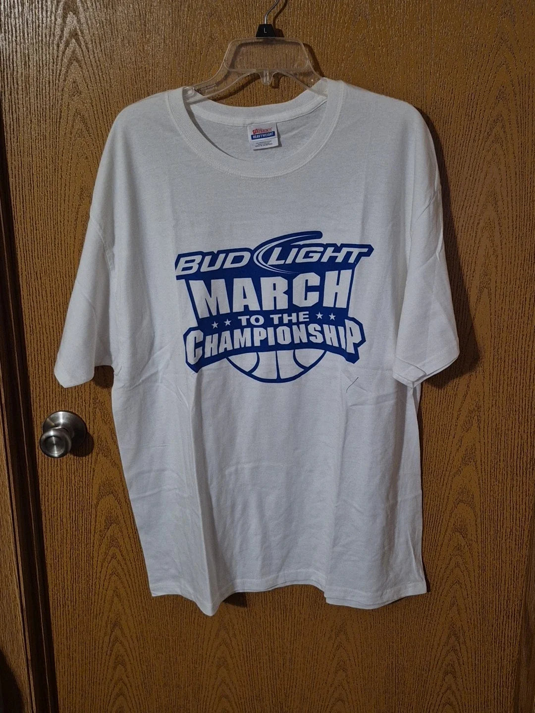 BUD LIGHT (March To The Championship) Adult X-LARGE - Adult & Kids T-Shirts, Sweatshirts & Hoodies apparel design preview 1