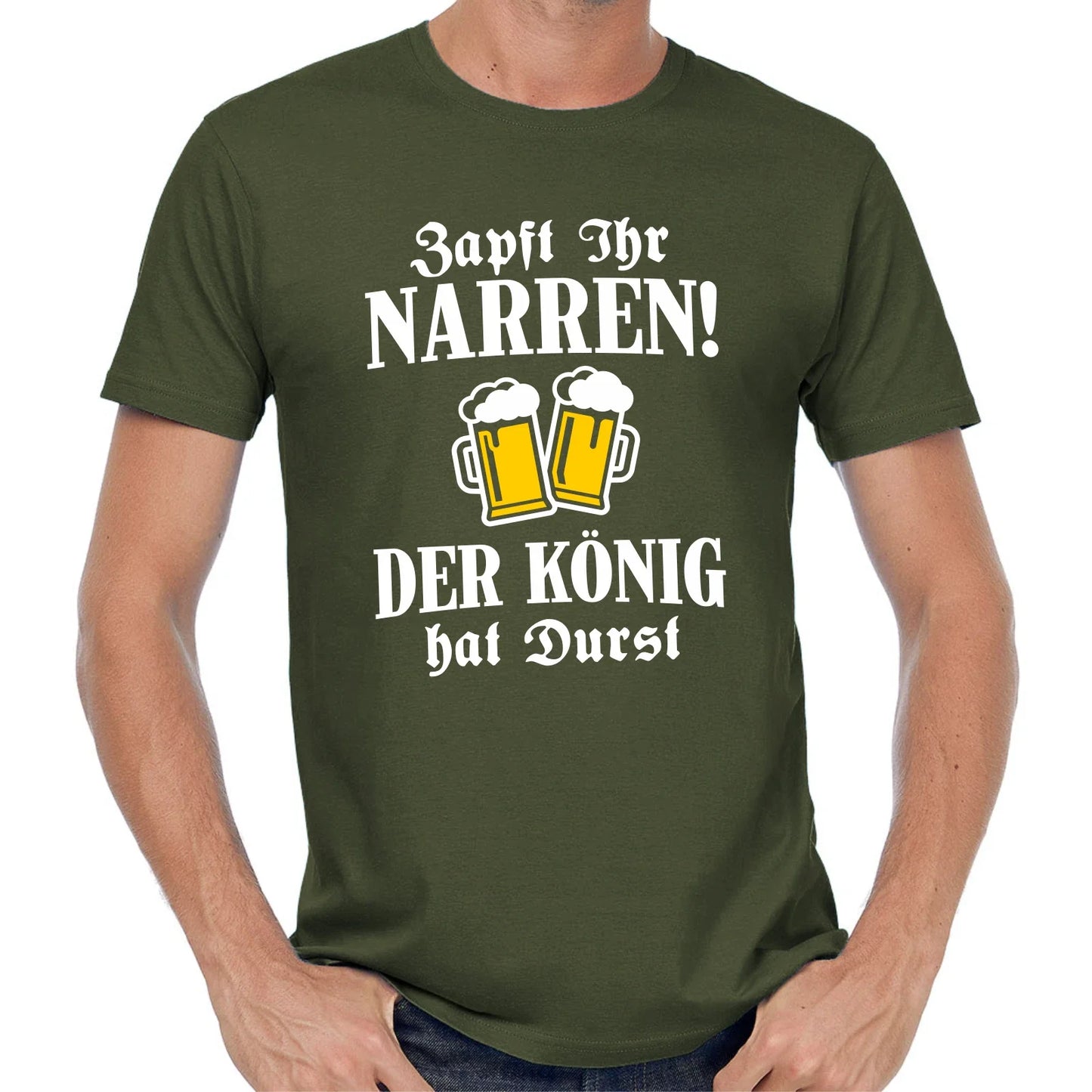 Tap you fools The king is thirsty Sayings Saying - Adult & Kids T-Shirts, Sweatshirts & Hoodies apparel design preview 1