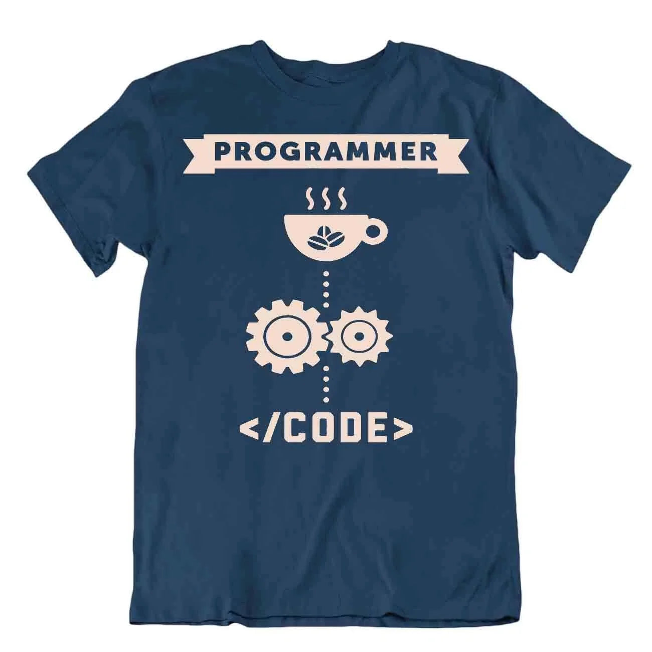 Programmer Code Coffee System Funny Humor - Adult & Kids T-Shirts, Sweatshirts & Hoodies apparel design preview 1