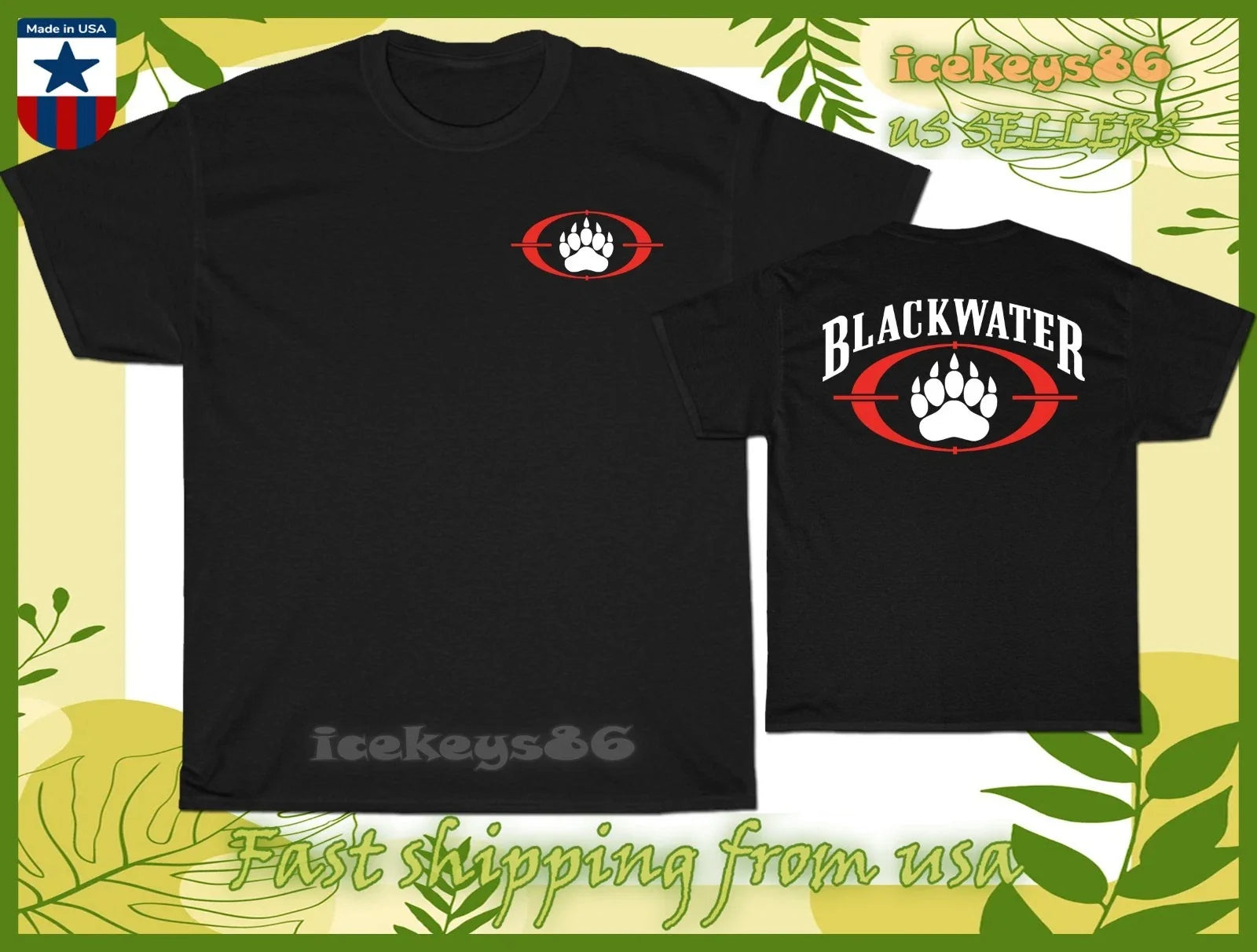 Constellis Secure Success Blackwater Logo Men's - Adult & Kids T-Shirts, Sweatshirts & Hoodies apparel design preview 1