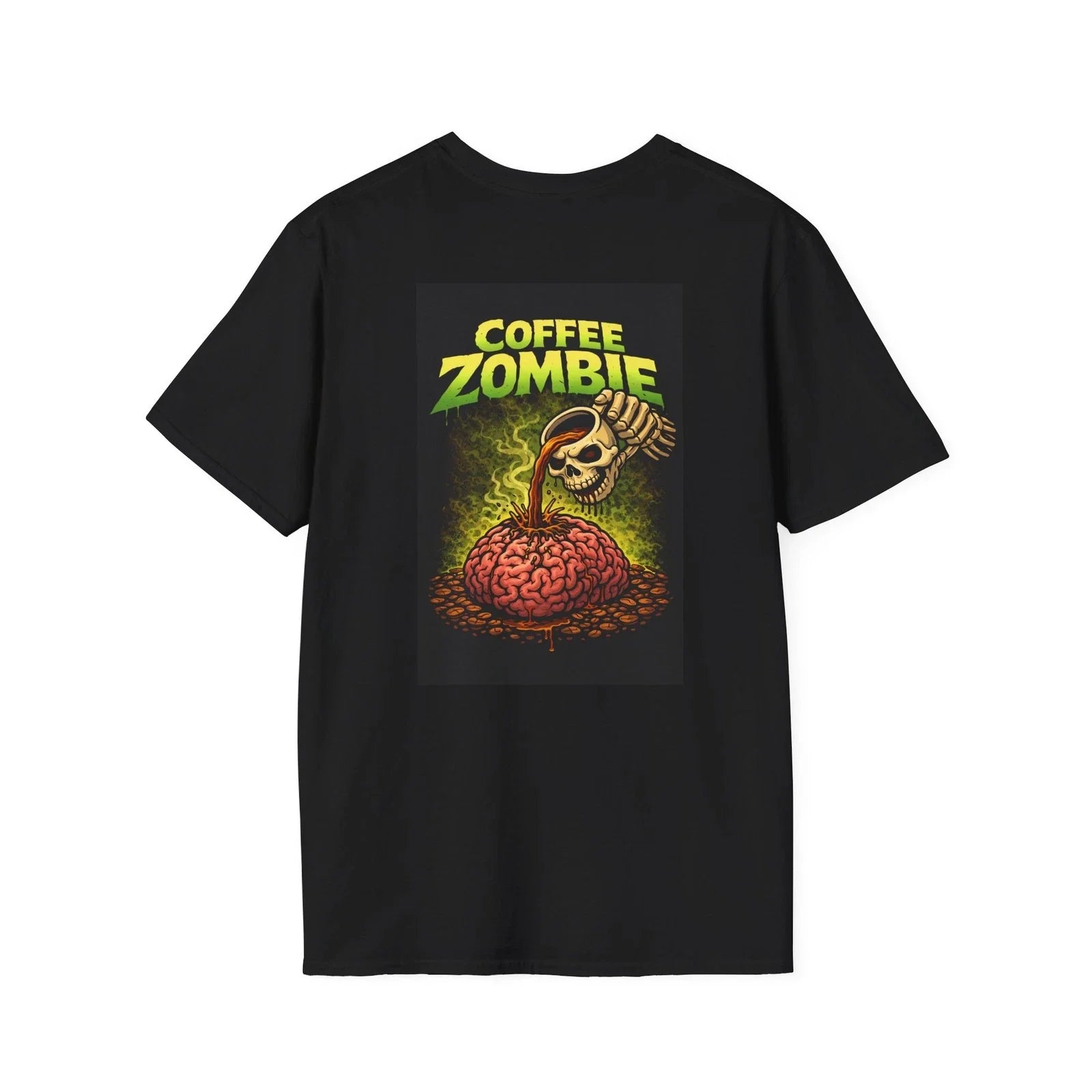 Coffee Zombie brains - Adult & Kids T-Shirts, Sweatshirts & Hoodies apparel design preview 1