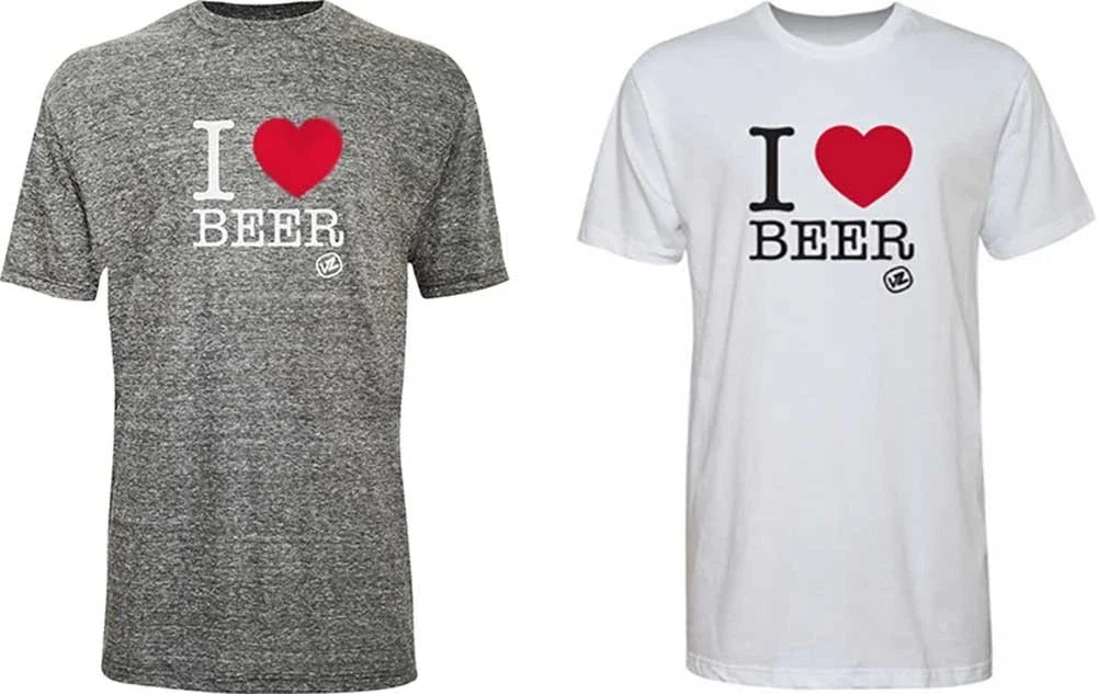 Von Zipper Men's I Heart Beer - Adult & Kids T-Shirts, Sweatshirts & Hoodies apparel design preview 1