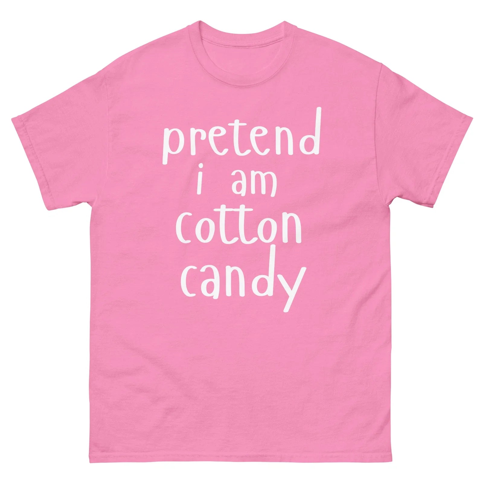 Pretend I Am Cotton Candy Lazy Costume Funny - Adult & Kids T-Shirts, Sweatshirts & Hoodies apparel design preview 1