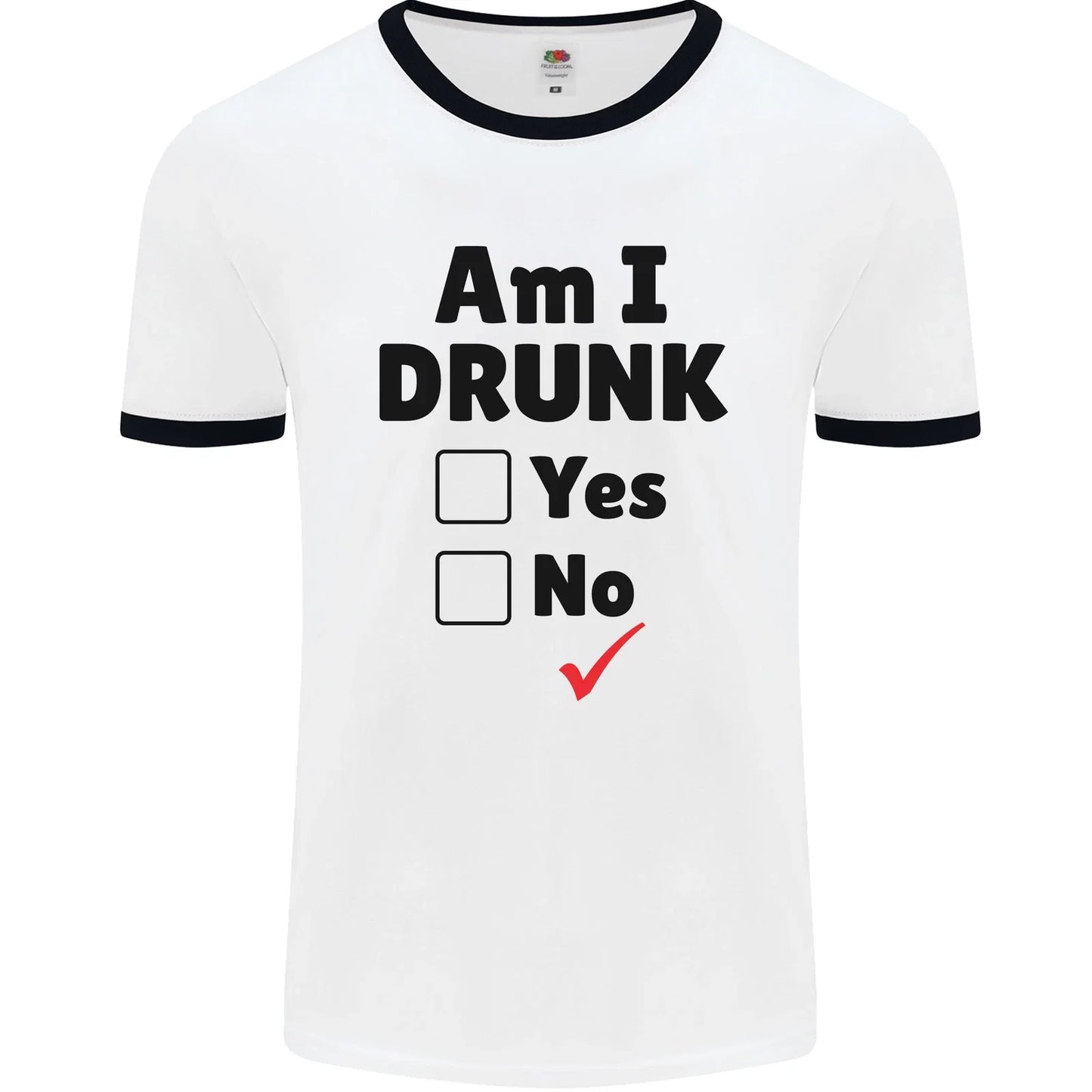 Am I Drunk Funny Beer Alcohol Wine Guiness Mens - Adult & Kids T-Shirts, Sweatshirts & Hoodies apparel design preview 1
