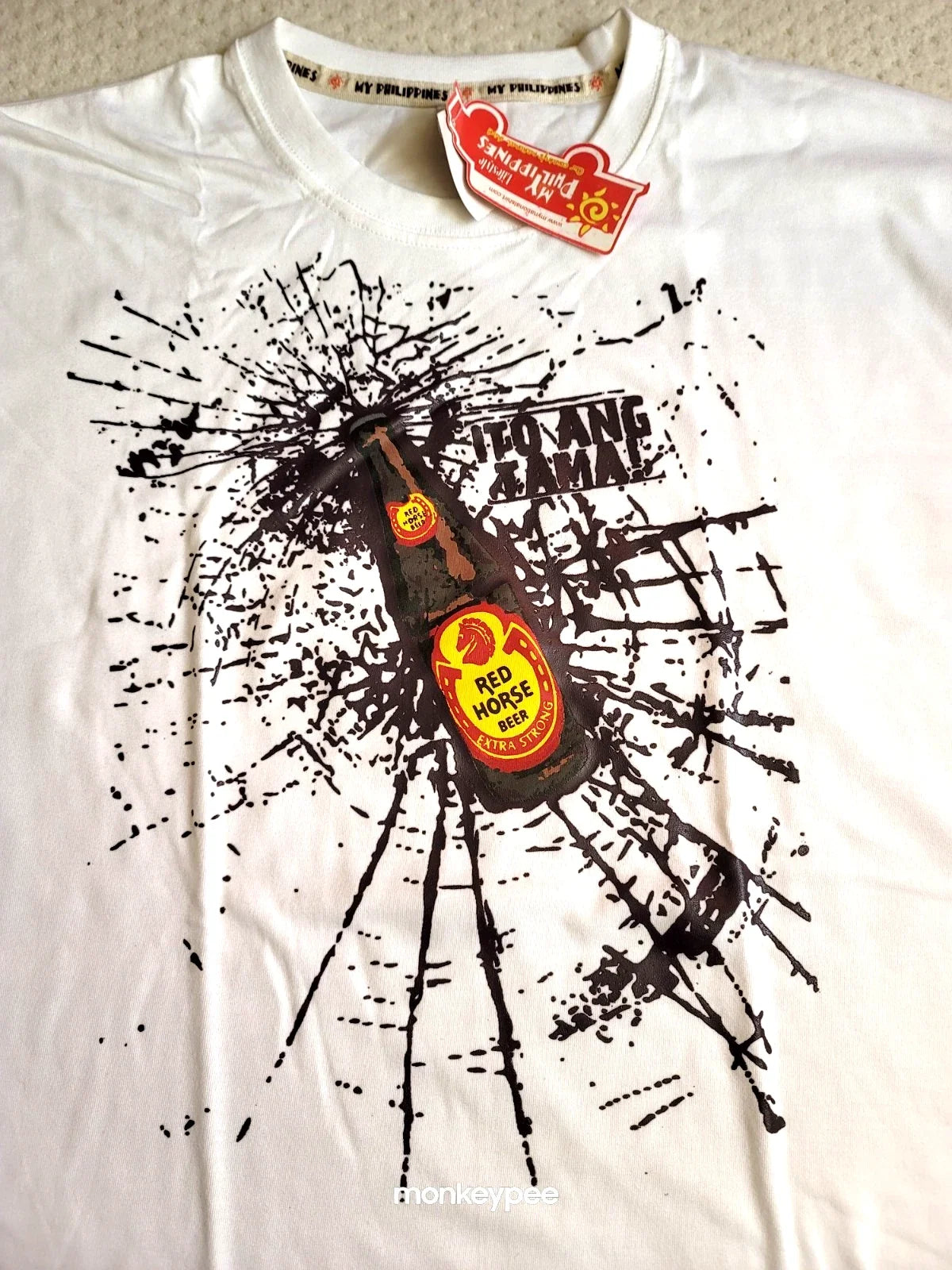 NWT Red Horse Beer Logo Philippines Graphic Funny ITO - Adult & Kids T-Shirts, Sweatshirts & Hoodies apparel design preview 1