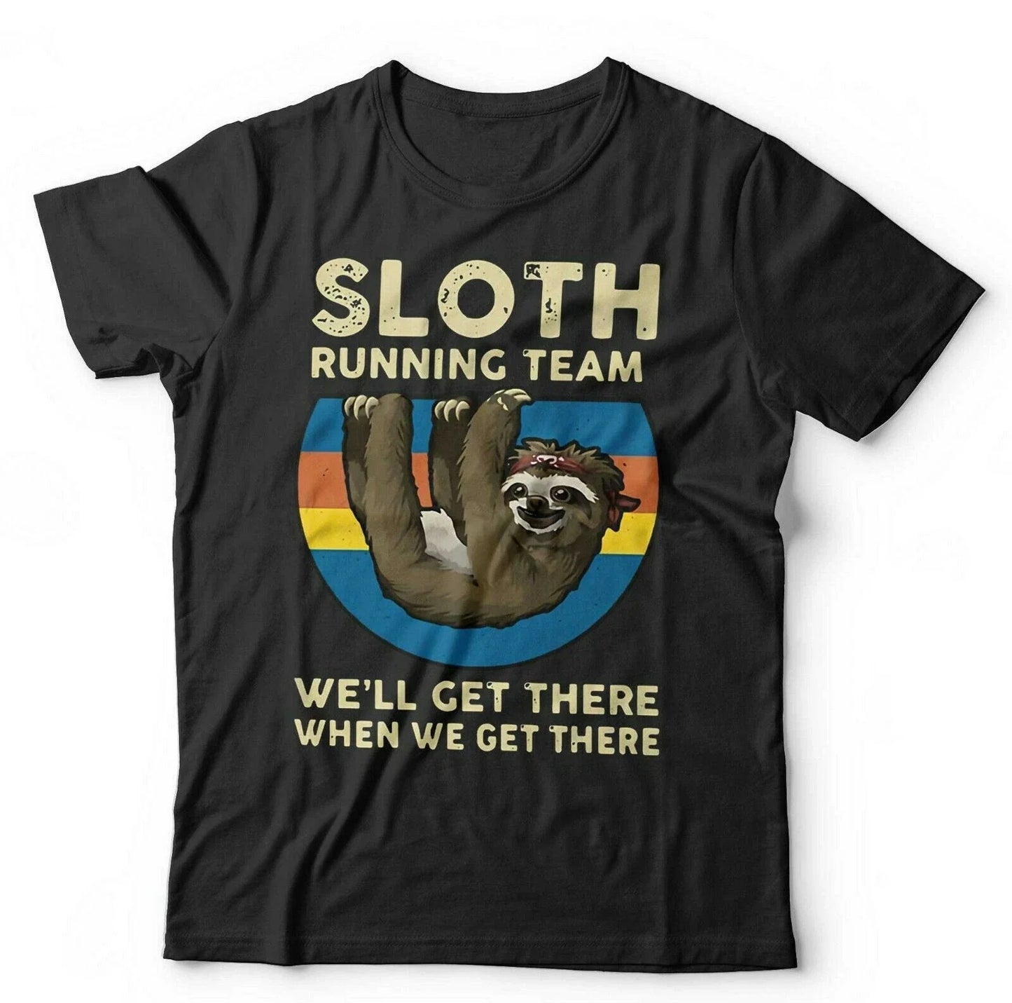 Sloth Running Team Unisex Kids Funny Lazy Relax Cute - Adult & Kids T-Shirts, Sweatshirts & Hoodies apparel design preview 1