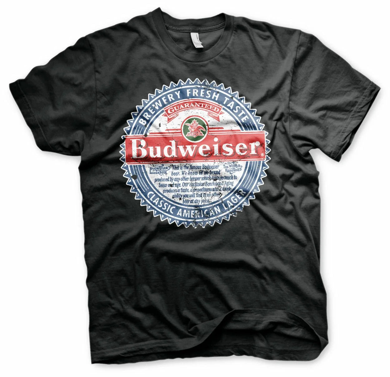 Budweiser American Lager Vintage Beer Anheuser Busch - Adult & Kids T-Shirts, Sweatshirts & Hoodies apparel design preview 1
