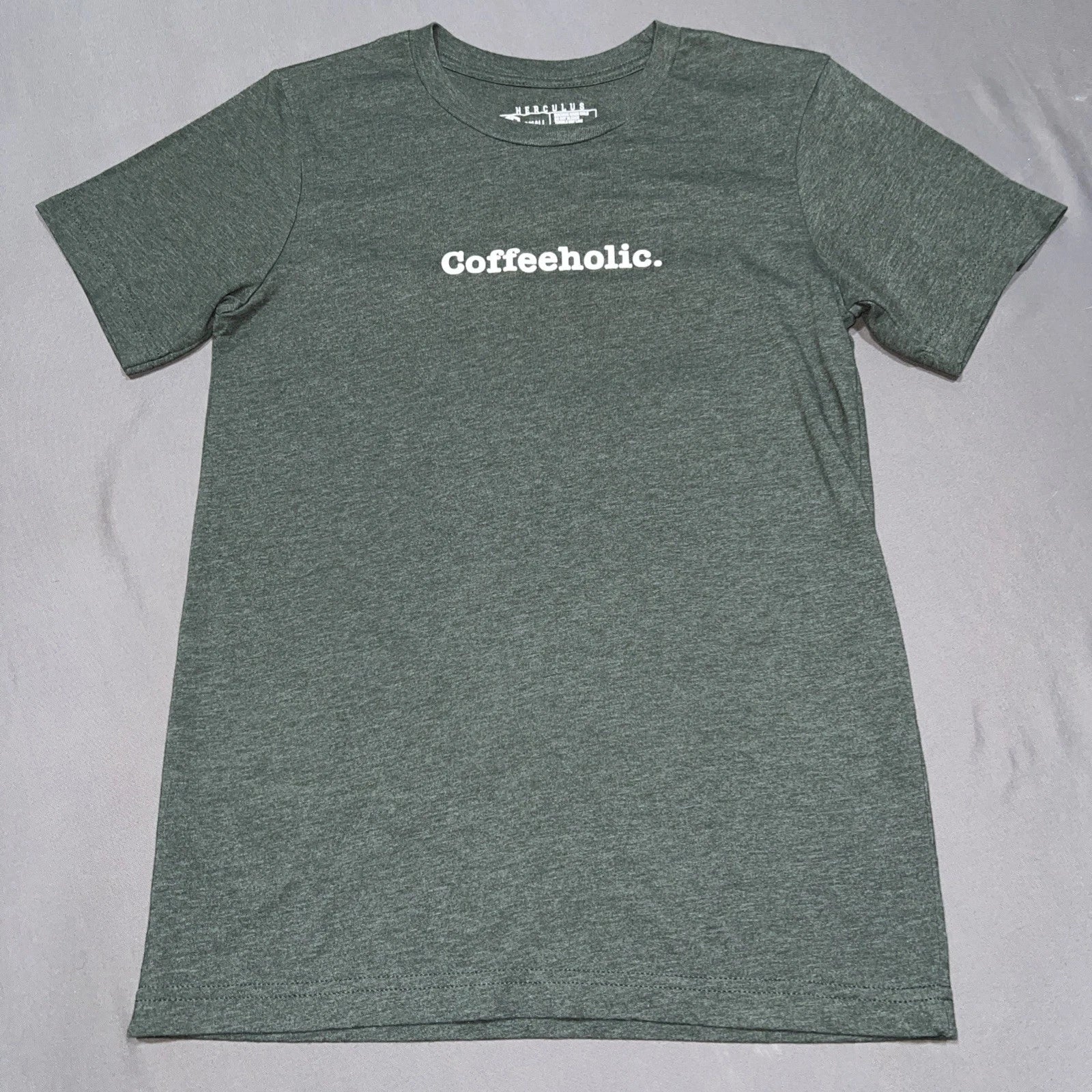 Herculus Short Sleeve Lit Coffee Men's S Green - Adult & Kids T-Shirts, Sweatshirts & Hoodies apparel design preview 1