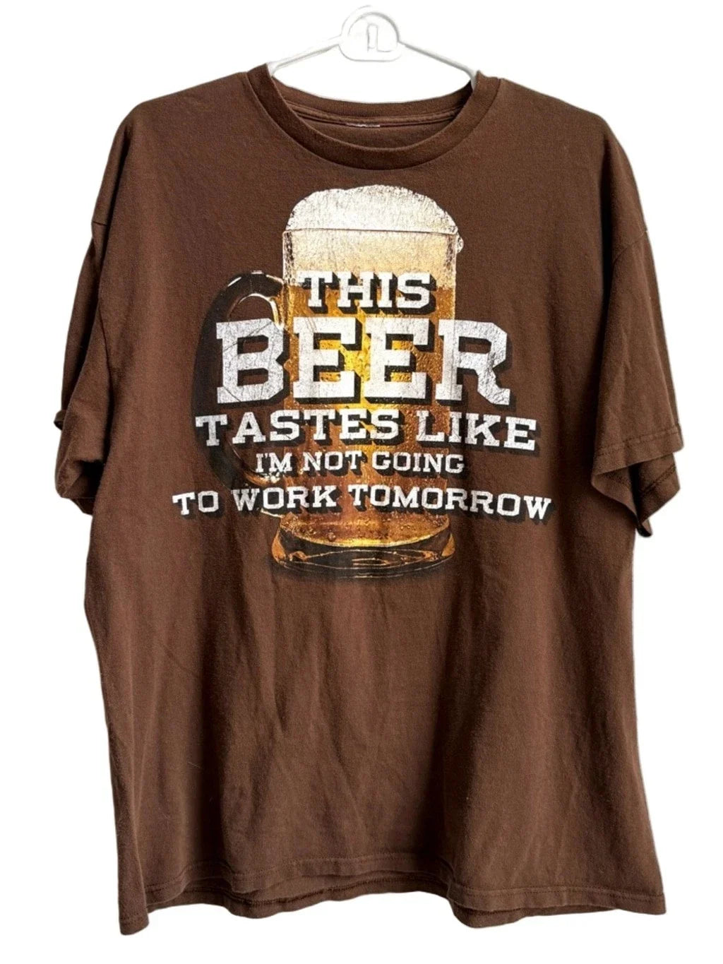Funny This Beer tastes like I'm not going to work - Adult & Kids T-Shirts, Sweatshirts & Hoodies apparel design preview 1