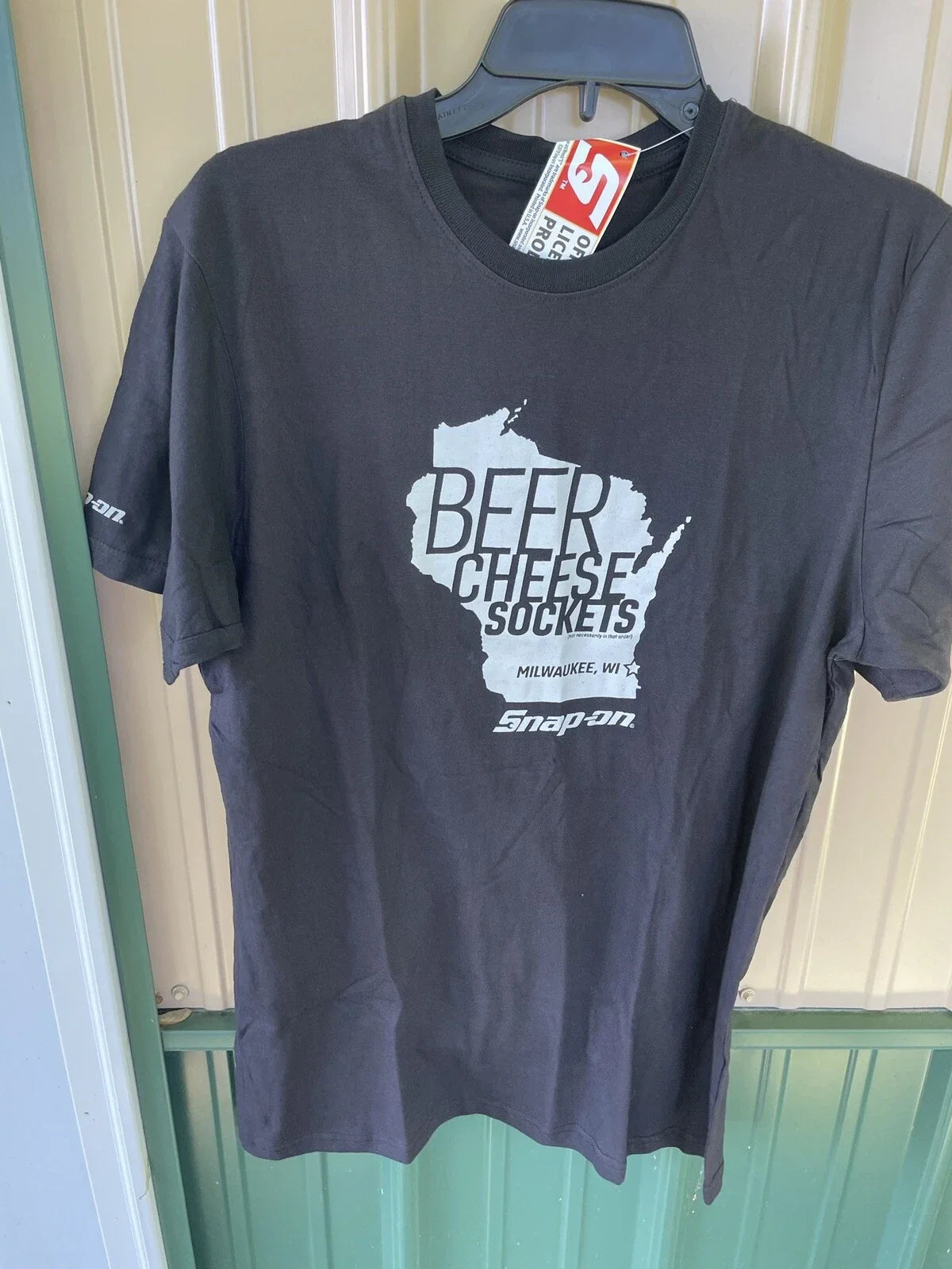 Snap-on Tools Wisconsin Beer Cheese Sockets Limited - Adult & Kids T-Shirts, Sweatshirts & Hoodies apparel design preview 1