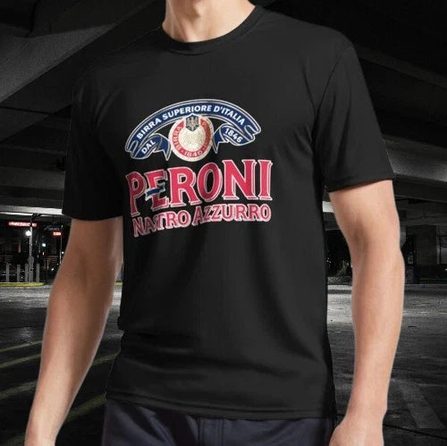 Peroni Beer Logo Active Funny American Men's - Adult & Kids T-Shirts, Sweatshirts & Hoodies apparel design preview 1
