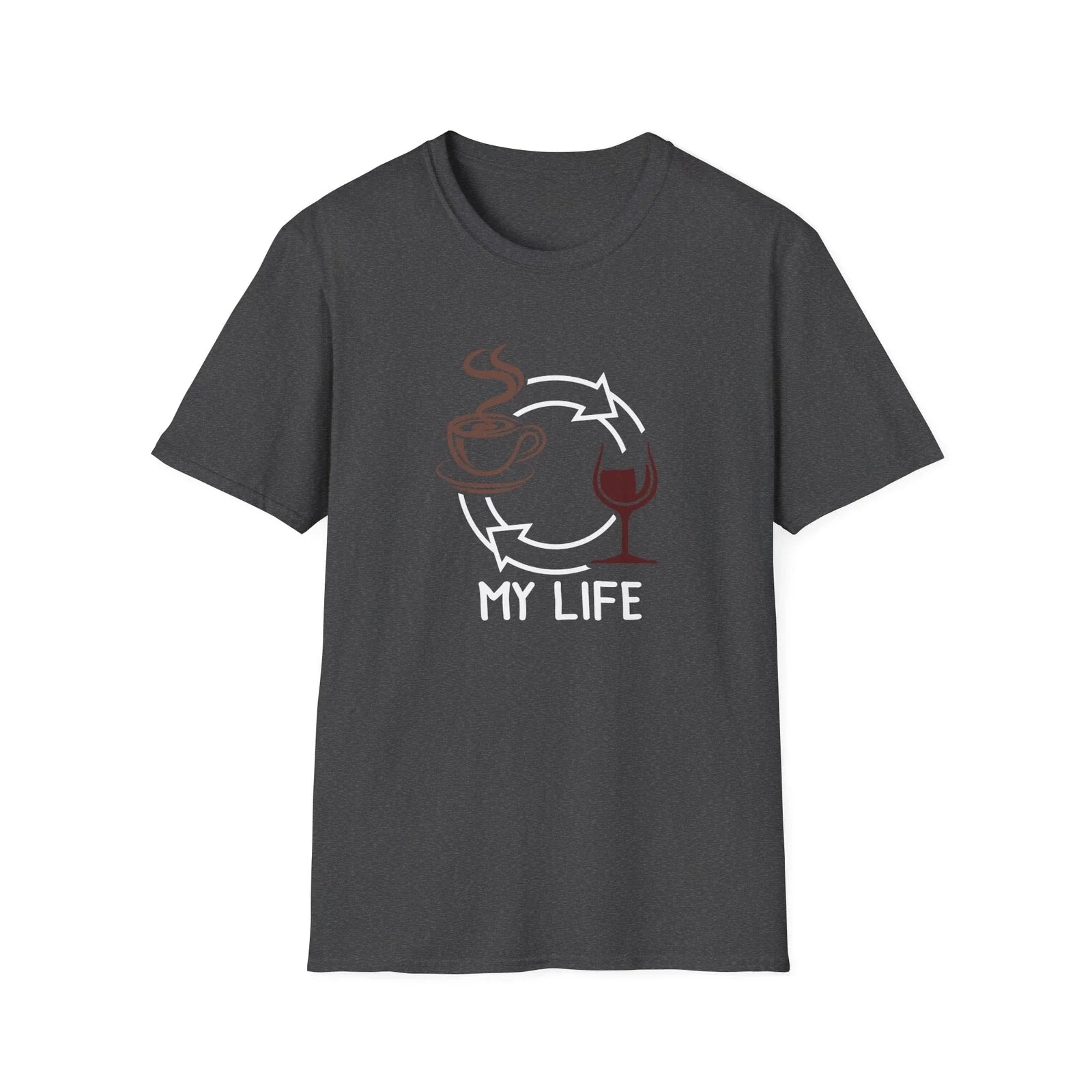 Coffee Wine Repeat - Adult & Kids T-Shirts, Sweatshirts & Hoodies apparel design preview 1