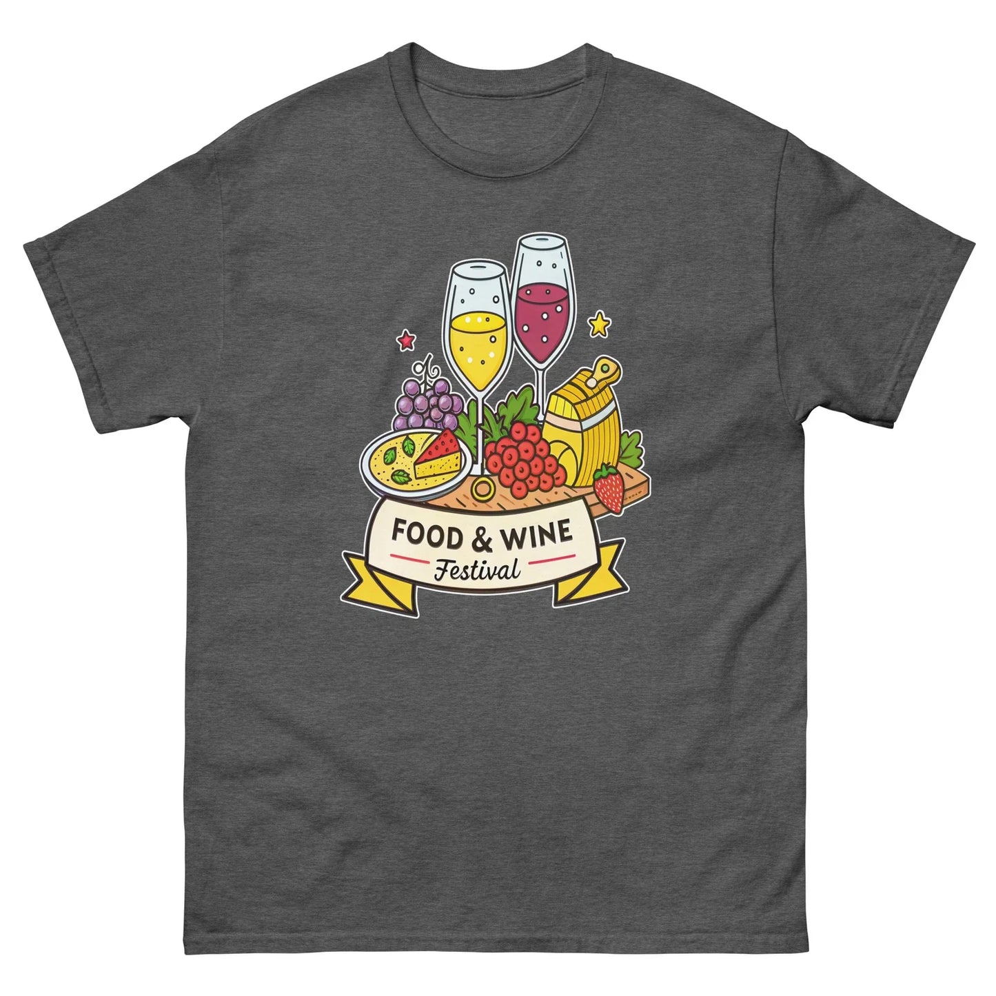 Food Wine Festival Event Attraction Social Gathering - Adult & Kids T-Shirts, Sweatshirts & Hoodies apparel design preview 1