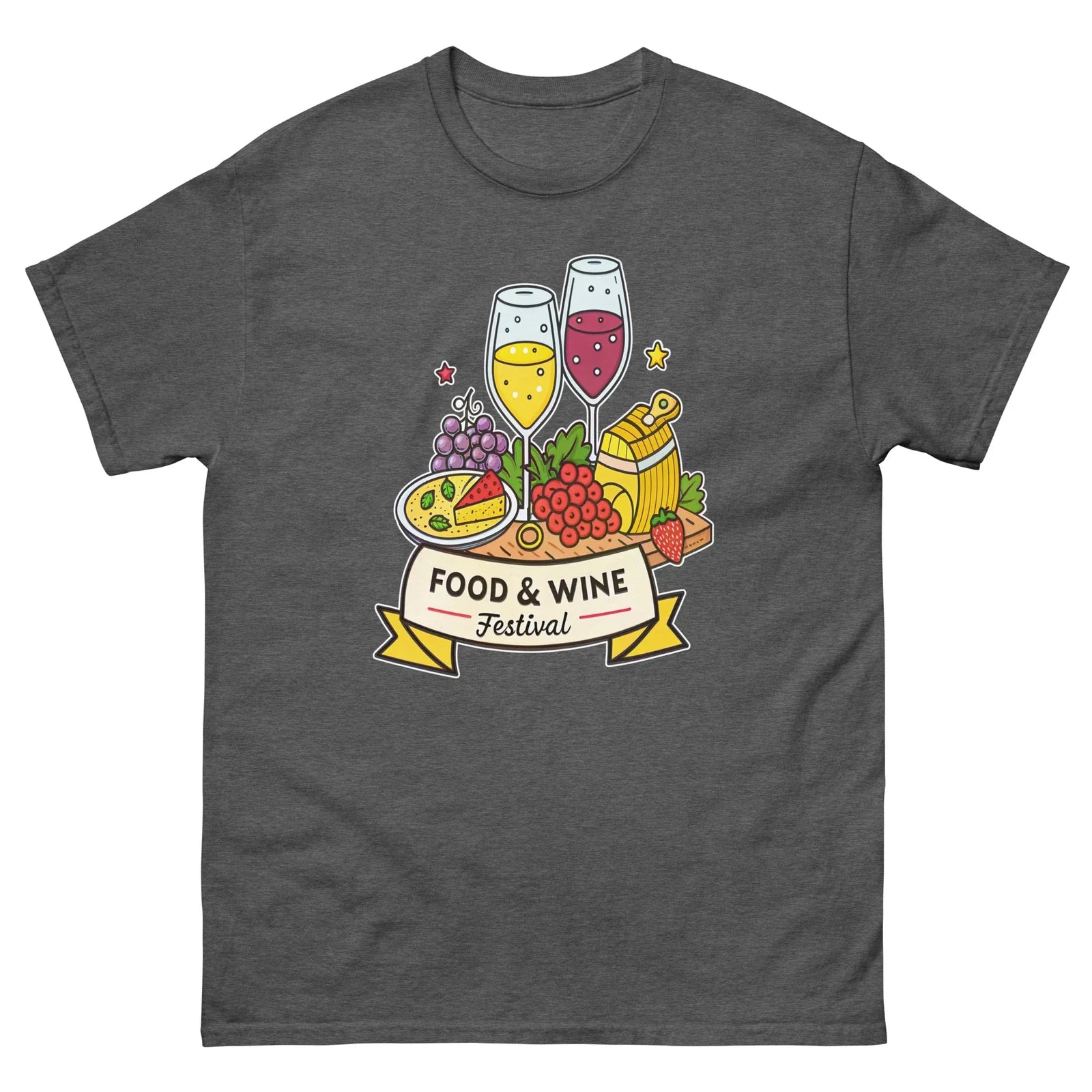 Food Wine Festival Event Attraction Social Gathering - Adult & Kids T-Shirts, Sweatshirts & Hoodies apparel design preview 1