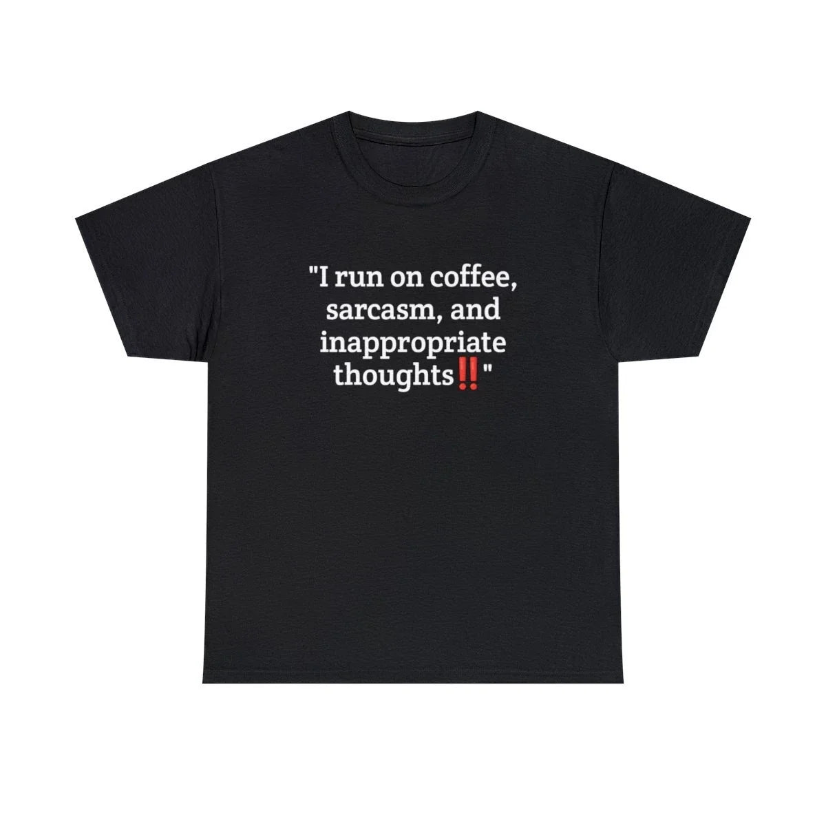 "Caffeinated Wit and Irreverent Charm: The Perfect - Adult & Kids T-Shirts, Sweatshirts & Hoodies apparel design preview 1