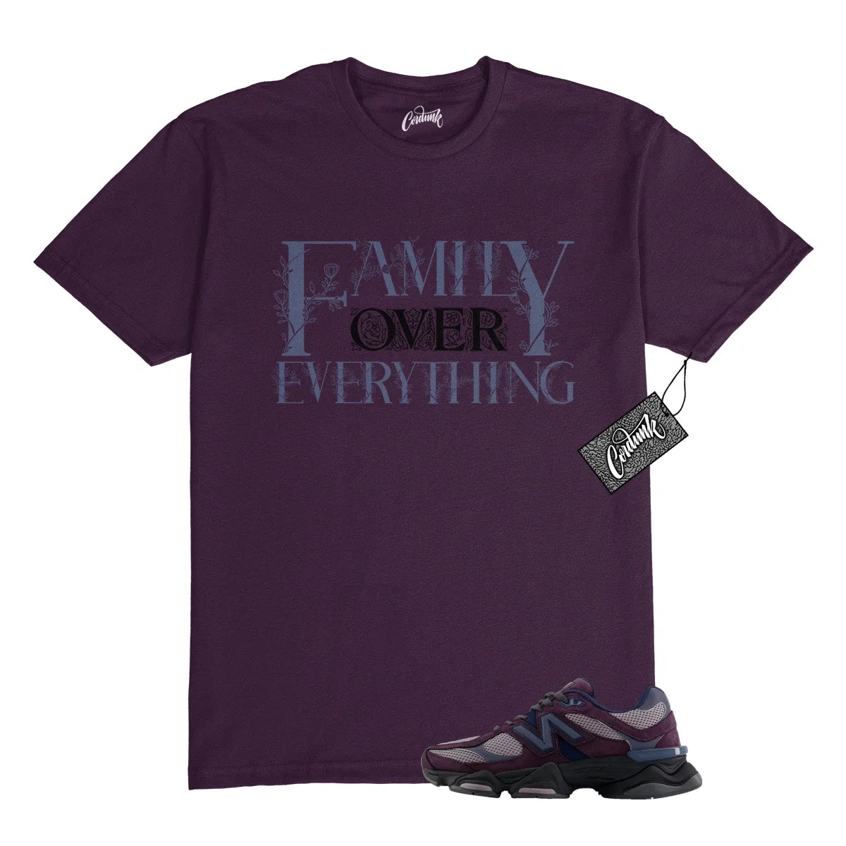 9060 Plum Brown Ice Wine Dark Arctic Grey to Match - Adult & Kids T-Shirts, Sweatshirts & Hoodies apparel design preview 1
