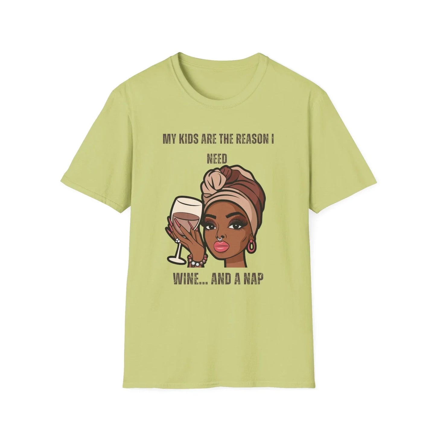Mom Life Graphic Funny Parenting Gift for Wine Lover - Adult & Kids T-Shirts, Sweatshirts & Hoodies apparel design preview 1