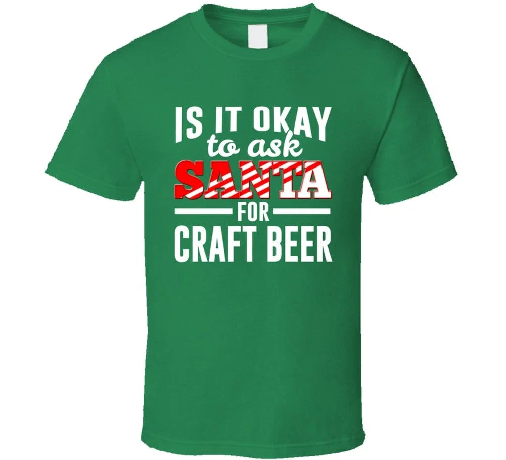 Craft beer for Christmas please! - Adult & Kids T-Shirts, Sweatshirts & Hoodies apparel design preview 1